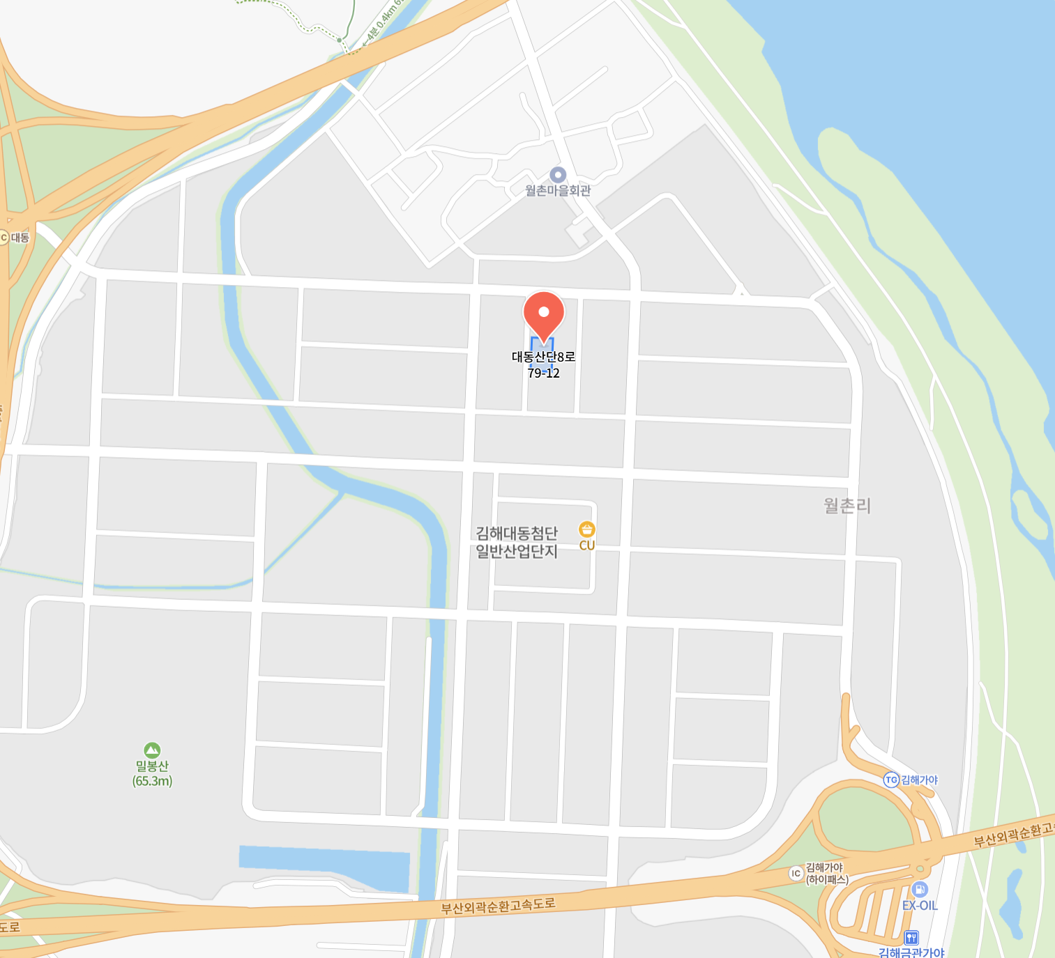 주원테크 위치 지도